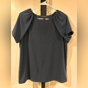 Banana Republic Dark Blue Blouse Sz M